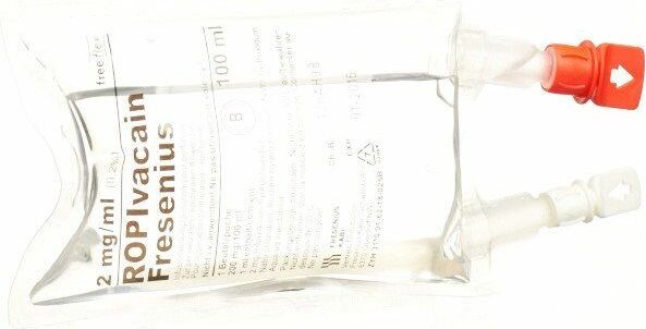 Ropivacain Fresenius 2mg/ml 5x100ml, solution for injection/infusion